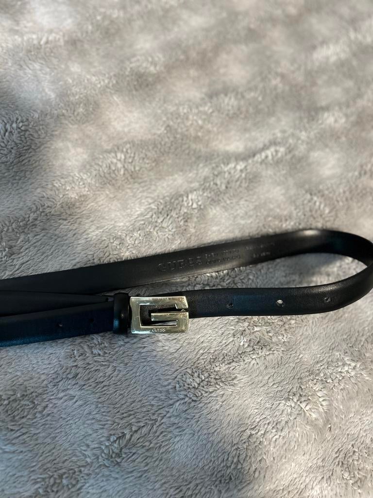 GUESS RIEM M, Kleding | Dames, 80 tot 90 cm, 3 tot 5 cm, Zwart, Ophalen of Verzenden