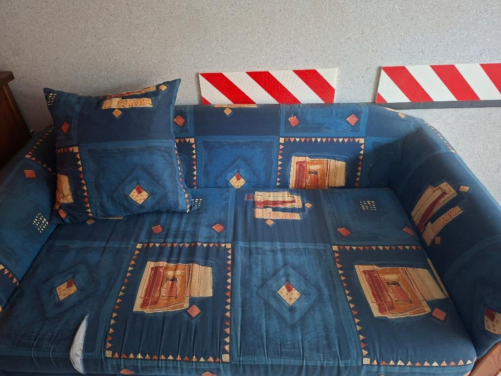Zetelbed voor 1a2 personen, Queen size, Autres couleurs, Enlèvement, Utilisé