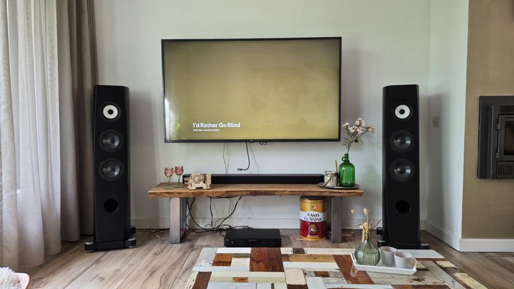 Pioneer/  TAD S-3EX-W high-end luidsprekers, Ophalen, Zo goed als nieuw, 120 watt of meer, Front, Rear of Stereo speakers