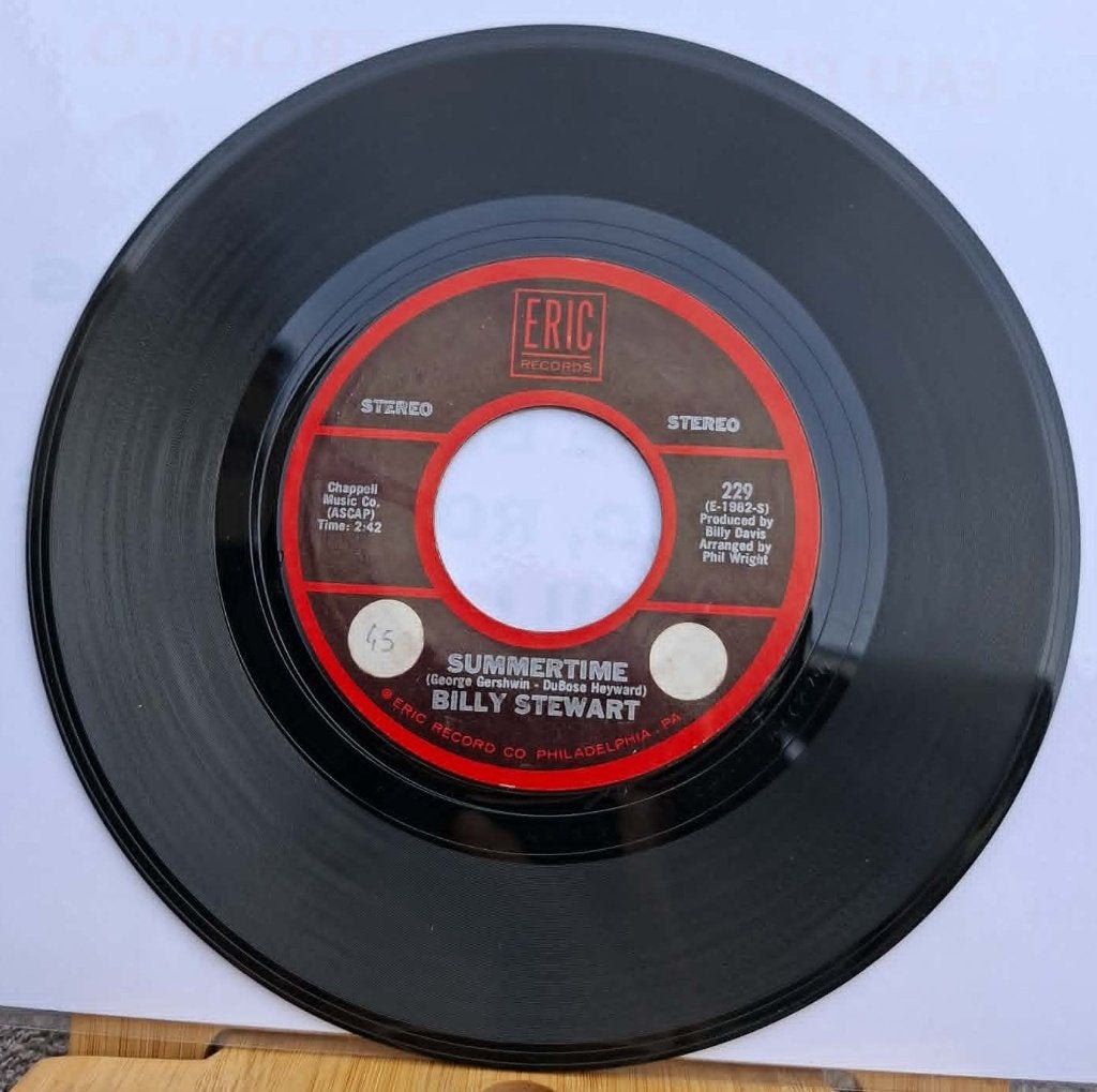 Billy Stewart - Summertime - Sitting in the park, 7 inch, Utilisé, Soul, Autres types
