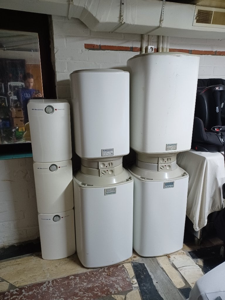Daalderop boilers, Doe-het-zelf en Bouw, Ophalen of Verzenden, Zo goed als nieuw, Boiler, 3 t/m 5 jaar oud