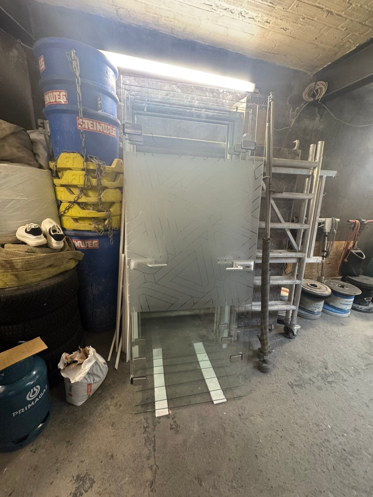 porte vitrée 6 pièce 100€ la pièce, Enlèvement, Comme neuf