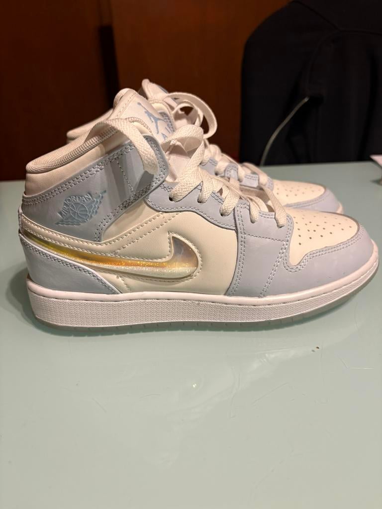 Air Jordan 1 Mid SE Glitter, Ophalen, Zo goed als nieuw