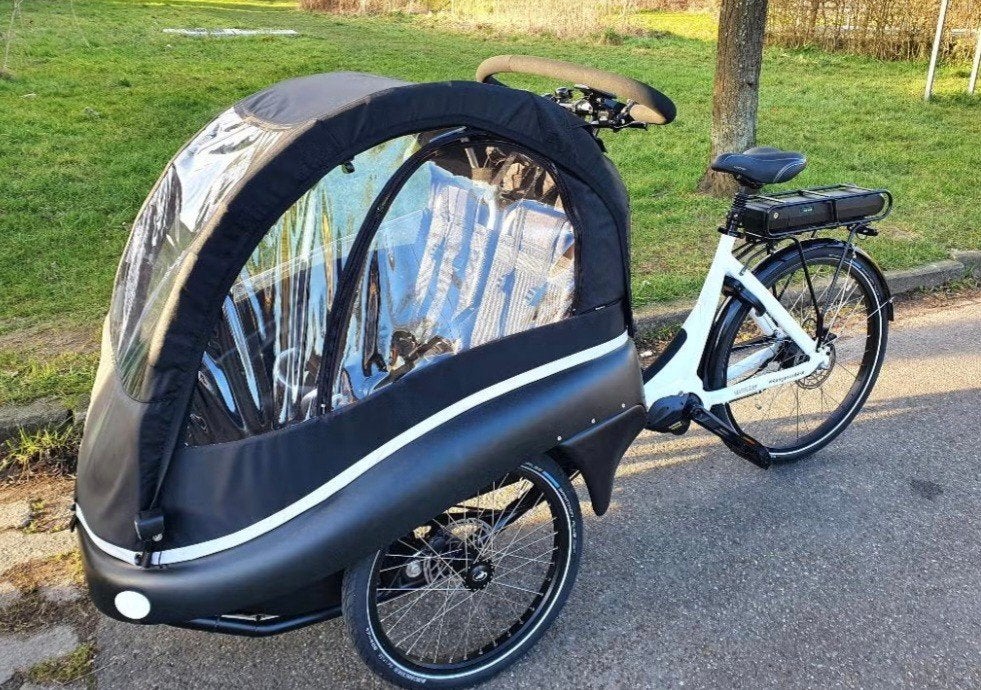 BAKFIETS: WINTER-KANGOROO LUXE, Ophalen, Nieuw, Huif