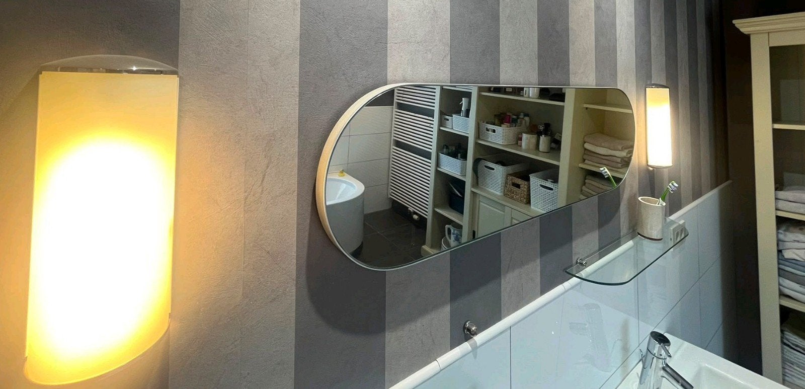 badkamerspiegels, verlichting, enz., Huis en Inrichting, Badkamer | Badkamermeubels, Ophalen