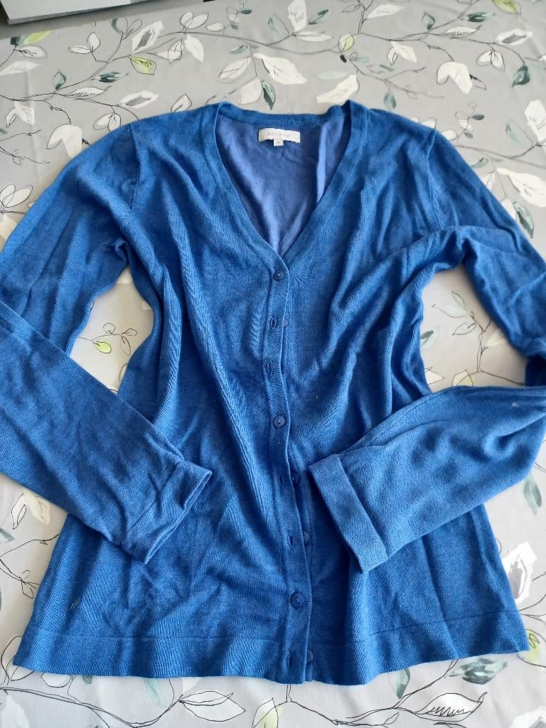 Gilet bleu 40 bell and bo, Taille 38/40 (M), Bel & Bo, Comme neuf, Bleu