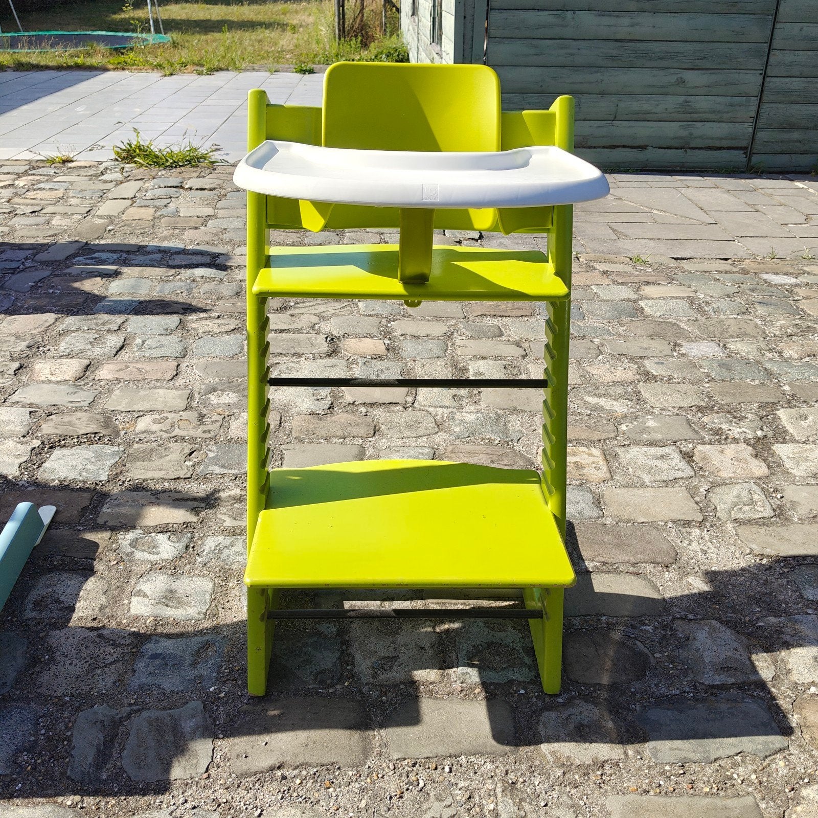 trip trap Stokke stoel, Ophalen, Gebruikt, Meegroeistoel, Aanschuifbaar