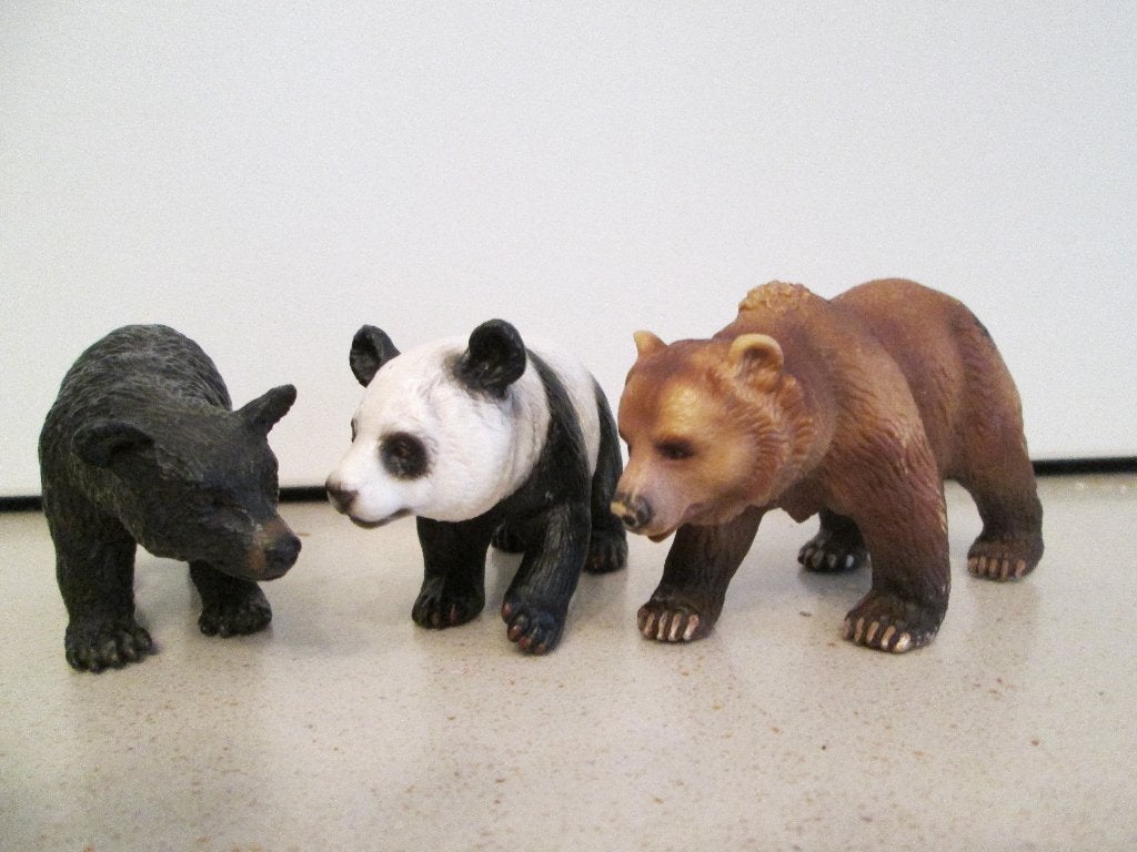 Schleich; 3 beren van 5/6 cm hoog, Ophalen of Verzenden, Zo goed als nieuw, Ontdekken
