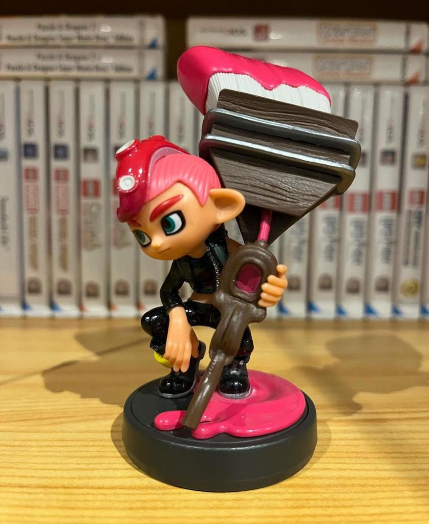 Amiibo Octopus Boy (Splatoon 2), Games en Spelcomputers, Ophalen, Zo goed als nieuw