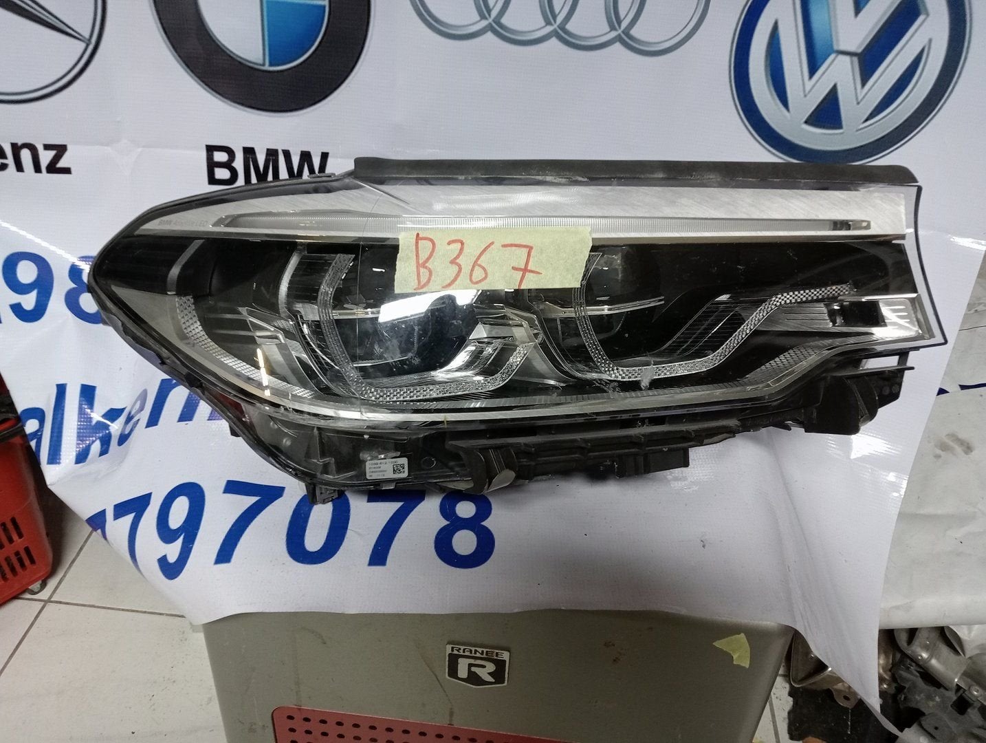 BMW 5 SERIE G30 G31 ADAPTIVE LED KOPLAMP RECHTS 7439210-01, -, Utilisé, -, Enlèvement ou Envoi