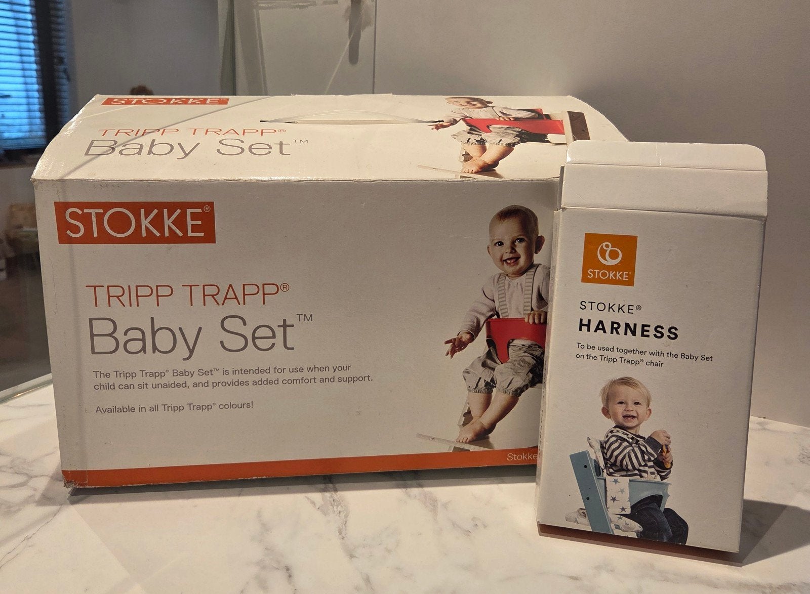tripp trapp baby set incl riempjes, Kinderen en Baby's, Ophalen