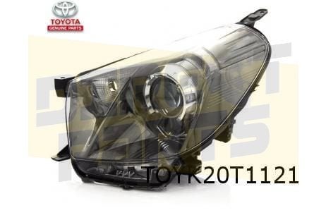 Toyota IQ Koplamp Links (smoke) Origineel! 8117074050, Neuf, -, -, Toyota