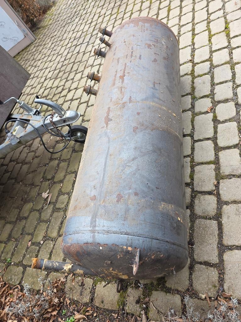 Boilervat, kan gebruikt worden voor BBQ, hot tub, DHZelver, Ophalen, Gebruikt