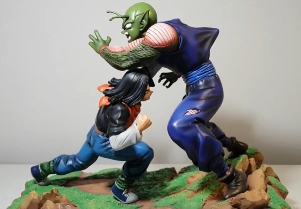 Dragon Ball Statue VKH Dio Piccolo Vs C17 1/6, Collections, Enlèvement, Comme neuf, Autres types
