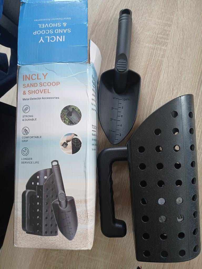 Schep voor in zand, Enlèvement