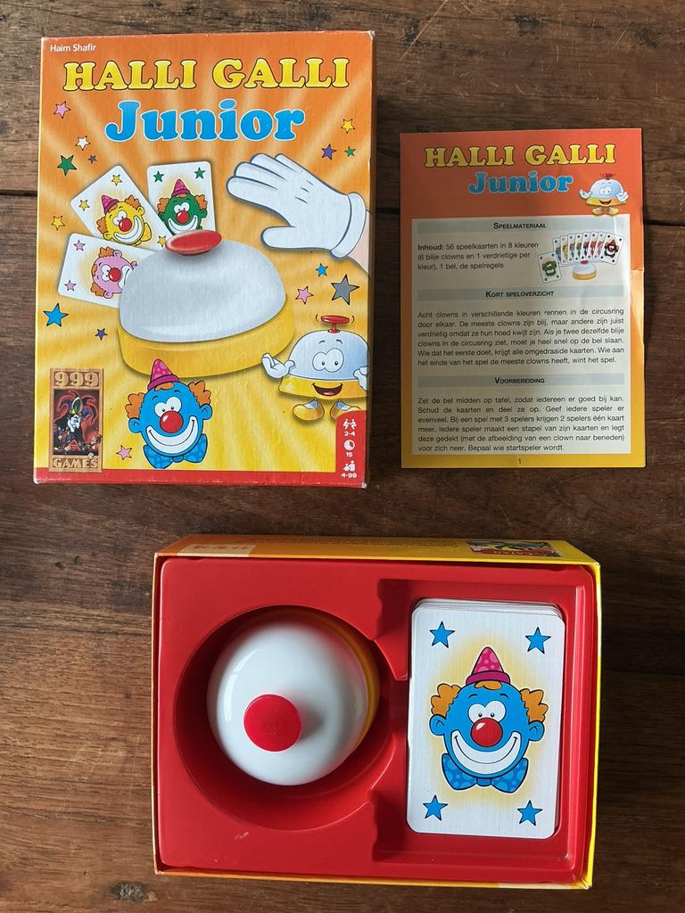 Halli Galli Junior 999 games, Enlèvement, Utilisé