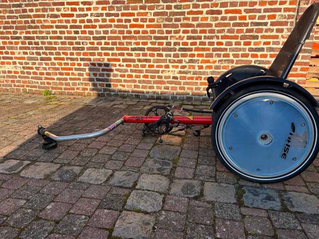 Aanhangfiets voor kind Hase Trets, Ophalen, Gebruikt, Opvouwbaar, Aanhangfiets