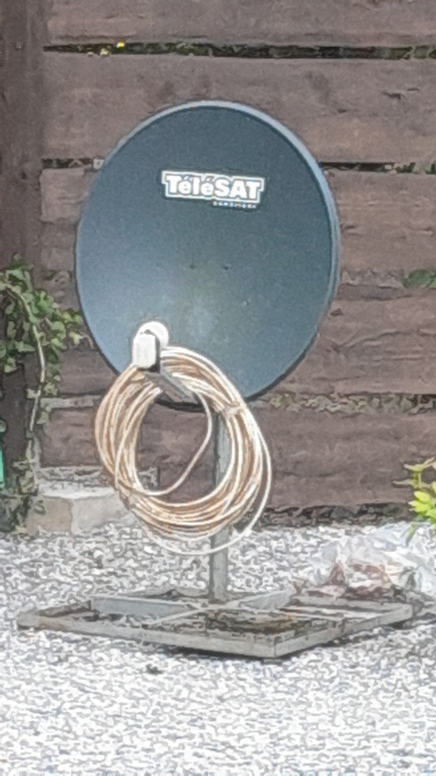 Parabole avec support tête et cable, TV, Hi-fi & Vidéo, Antennes paroboliques, Enlèvement