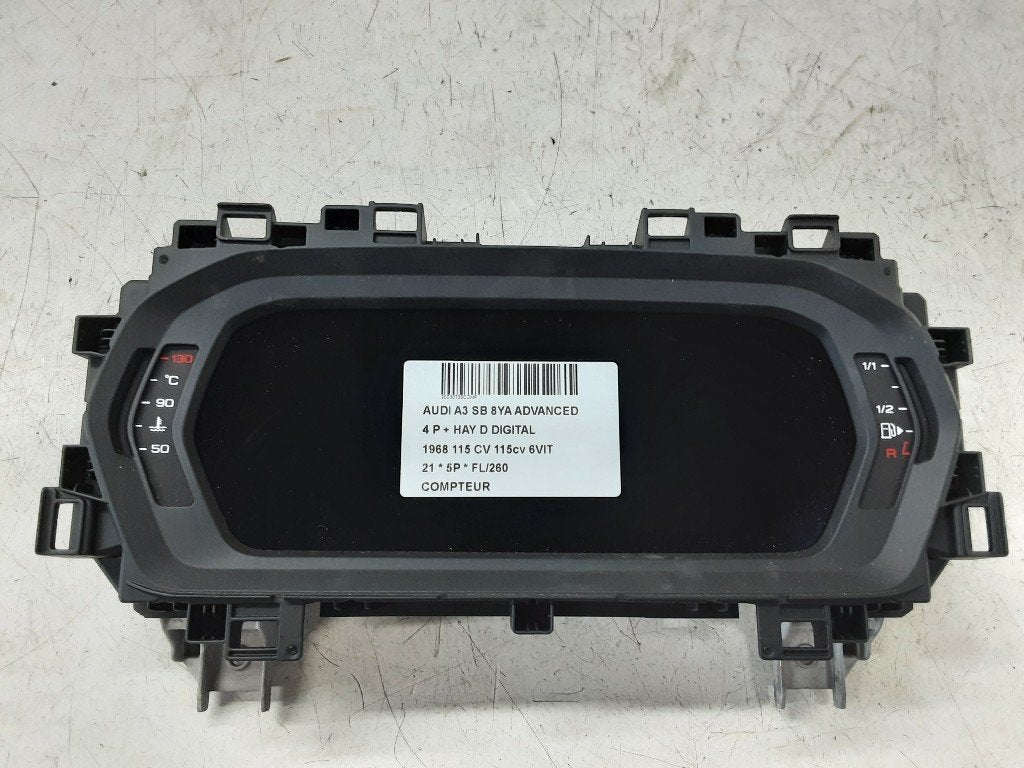 COMPTEUR DE VITESSE Audi A3 Sportback (8YA) (8Y0920700A), Autos : Pièces & Accessoires, Mevr. I. Hauben, Audi, Utilisé, Rue de l'Espoir 34 34
4030  GRIVEGNÉE, BE