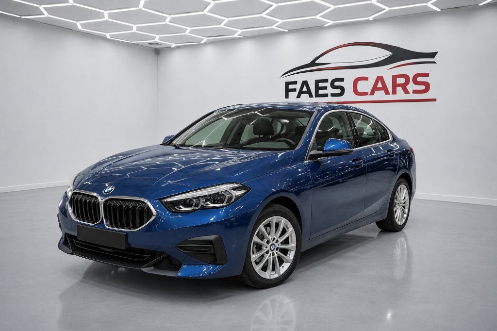 BMW 218 ia Grand Coupe, Euro 6, Blauw, Leder, 5 zetels