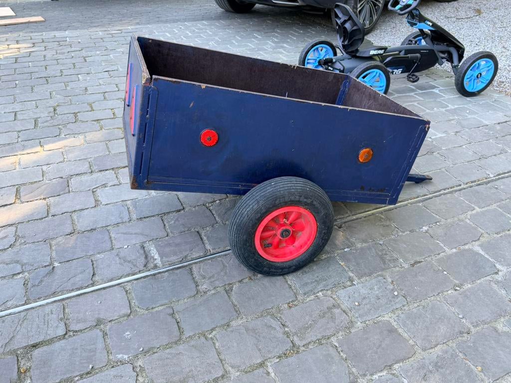 Berg aanhangwagen met bache, Ophalen, Gebruikt, Berg