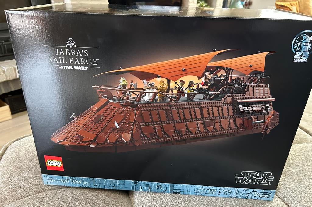 Lego StarWars 76397 Jabba sail barge, Neuf, Star Wars, Lego, Ensemble complet