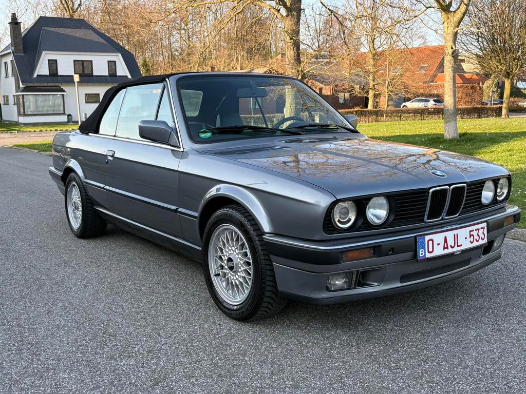 Bmw e30 320i cabriolet, Autos, Achat, Cabriolet, Noir, Particulier