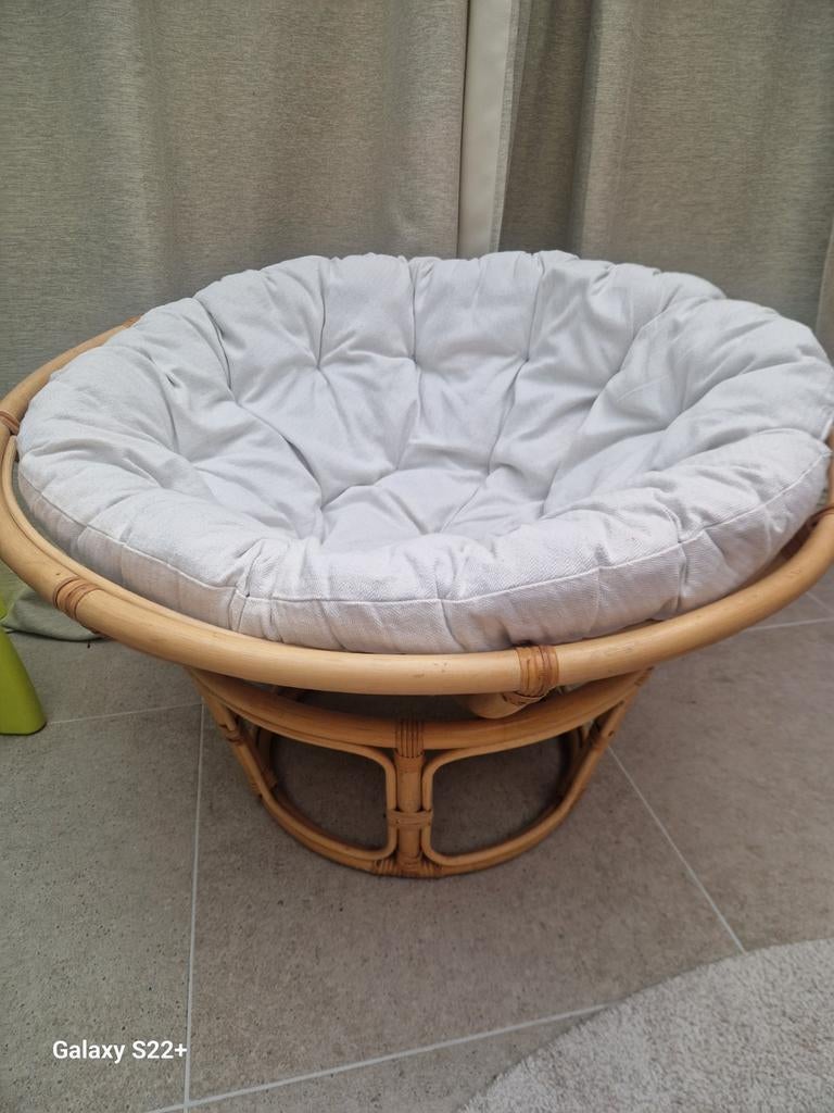 Bamboe loungeset, Ophalen of Verzenden, Bank, 4 zitplaatsen, Loungeset
