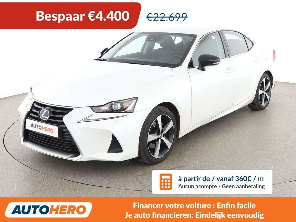 Lexus IS 300 IS 300h Executive (bj 2017, automaat), Auto's, Lexus, Te koop, IS, ABS, Adaptive Cruise Control, Airbags, Airconditioning