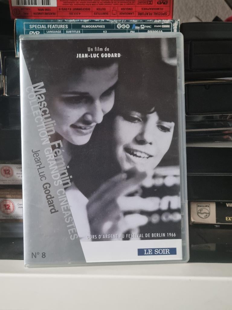 Masculin, Feminin, Jean Luc Godard, JP Leaud, Marlene Jobert, Ophalen of Verzenden