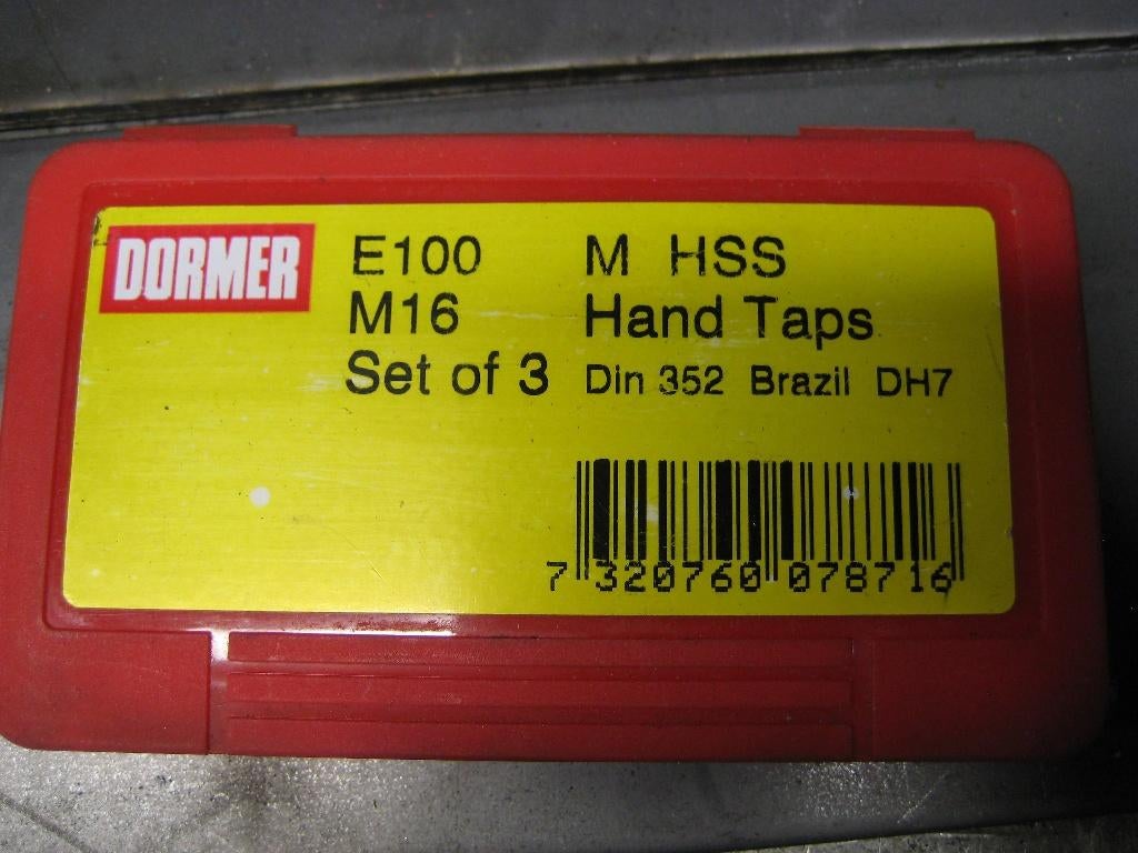 TAPSET  M16 DORMER, Ophalen