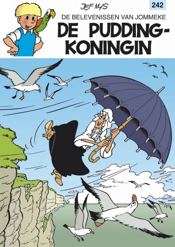 de puddingkoningin nr 242, Eén stripboek, Ophalen of Verzenden, Nieuw, Jef Nys