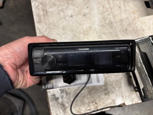 Autoradio Kenwood voor Fiat Ducato, Auto diversen, Autoradio's, Ophalen, Zo goed als nieuw
