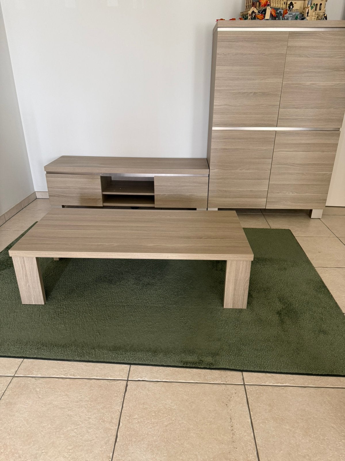 Salontafel, tapijt, tv-meubel, buffetkast, Enlèvement