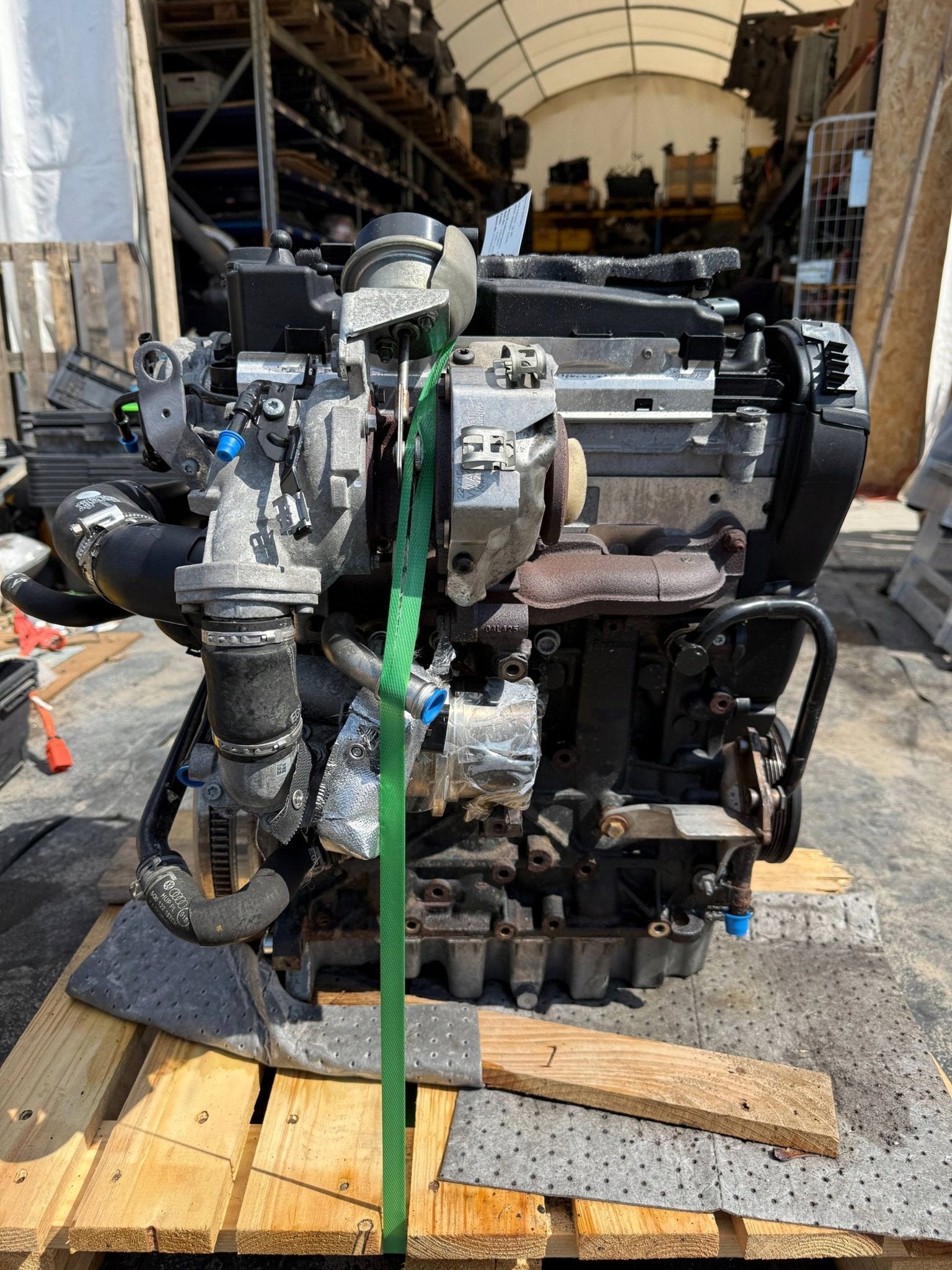 Moteur CUUD Complet VW JETTA BEETLE CADDY YETI GOLF SCIROCCO, Verzenden, Gebruikt, Overige automerken