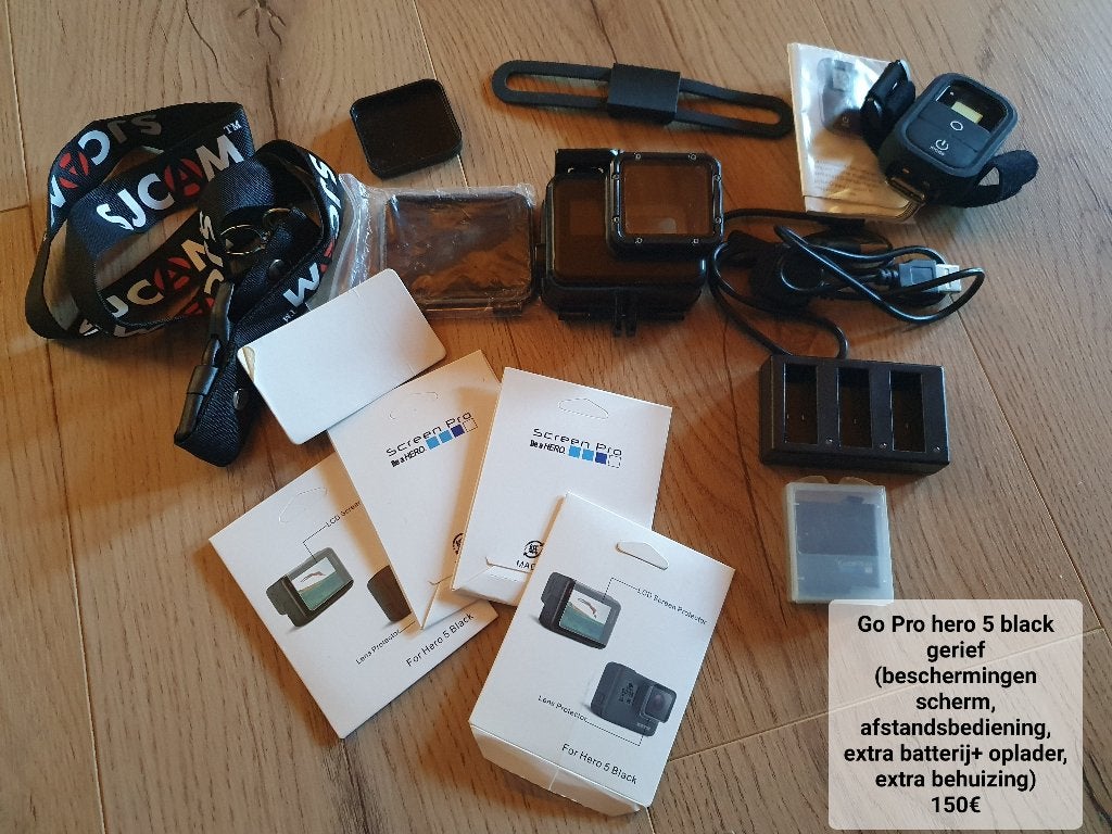 go pro hero 5 black accesoires, Enlèvement, Utilisé, GoPro