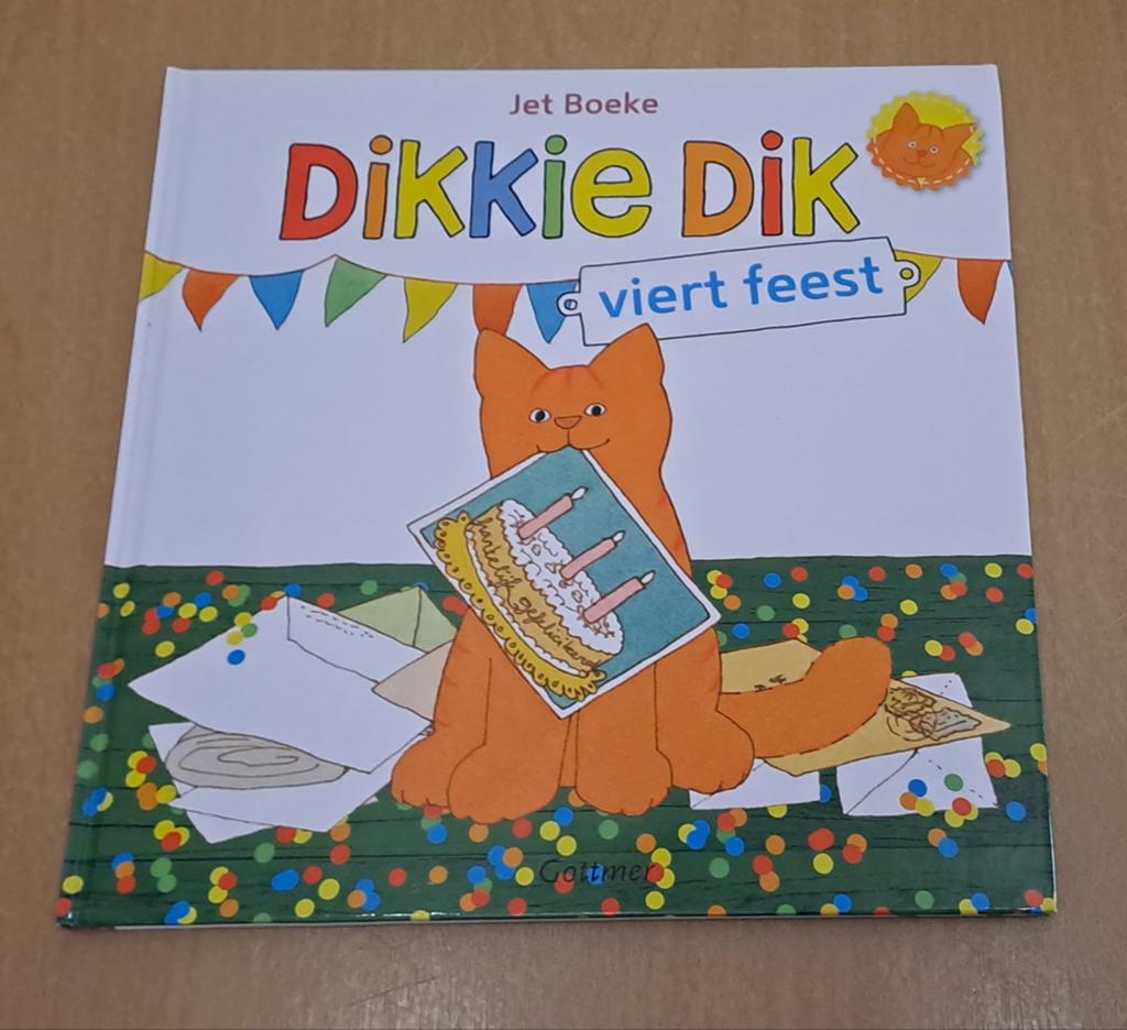 Dikkie Dik viert feest ( 4 verhalen), Boeken, Fictie algemeen, Jongen of Meisje, Ophalen of Verzenden, Zo goed als nieuw