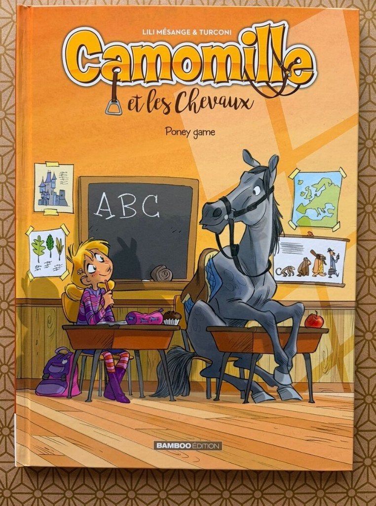 Lot de 3 BD Camomille et les chevaux, Garçon ou Fille, Fiction général, Enlèvement, Utilisé