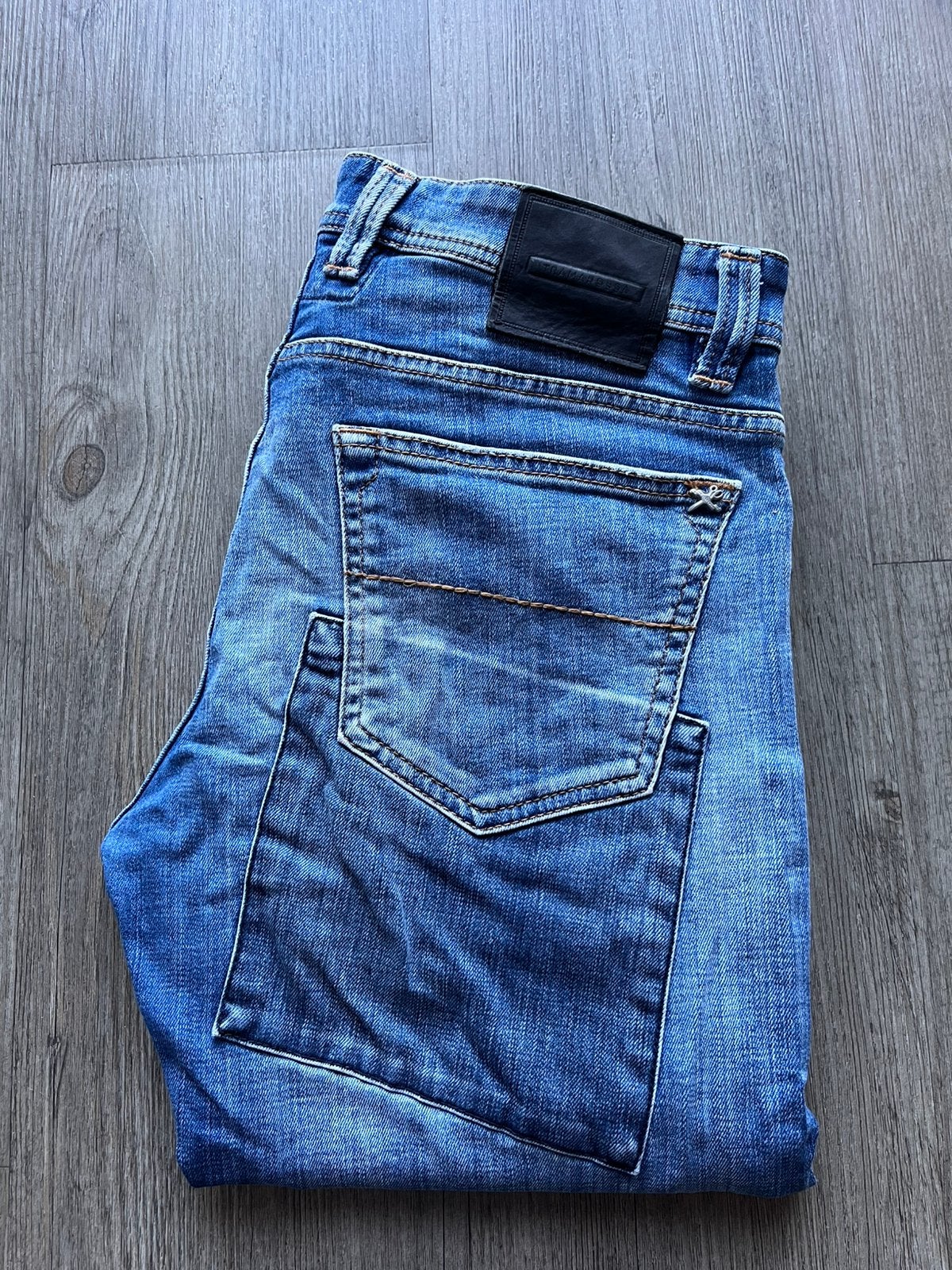 Tramarossa jeans size 32 type 19-80T D436 Sky used patch, Kleding | Heren, Ophalen of Verzenden, Zo goed als nieuw, Blauw, W32 (confectie 46) of kleiner