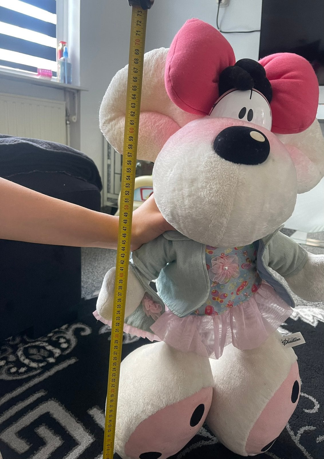 2 jouets XL vendus à Shauny, Enlèvement ou Envoi, Diddl, Comme neuf, Peluche