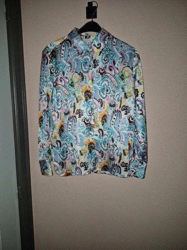 Meerkleurige hemdblouse Bel&Bo 42 Nieuw, Meerkleurig, Nieuw, Ophalen of Verzenden, Maat 42/44 (L)