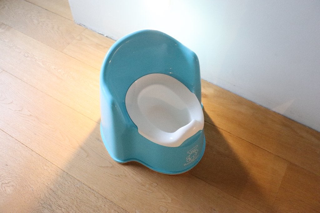 Babybjorn potje, Ophalen, Gebruikt