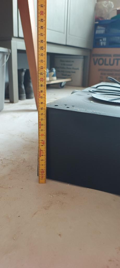 Dampkap SMEG, Huis en Inrichting, Keuken | Keukenelementen, Ophalen, Gebruikt, Zwart