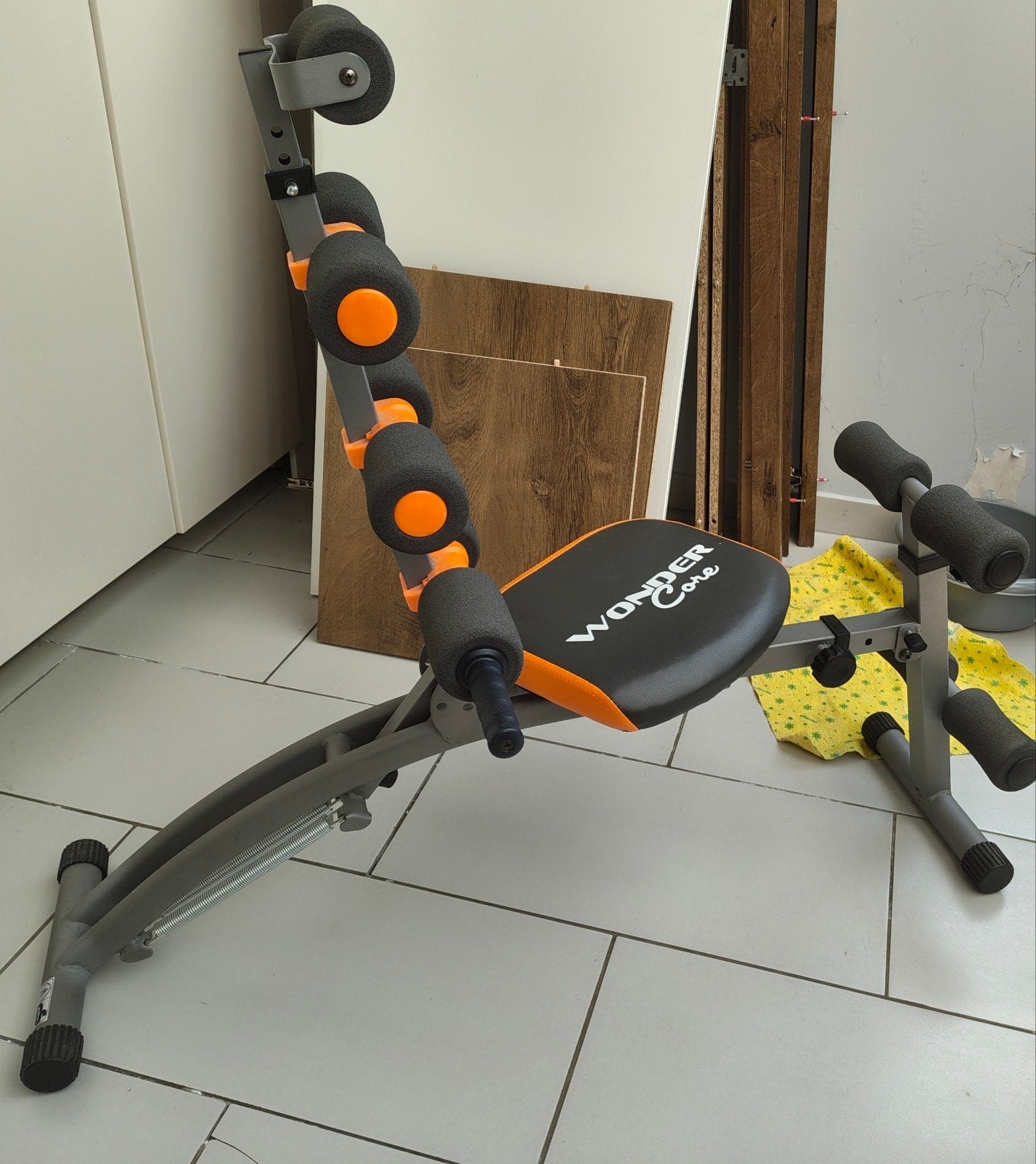 Fitness-toestel WonderCare, Ophalen, Gebruikt