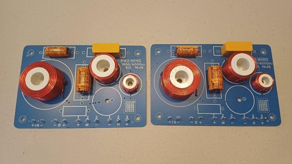 Filtre à 3 voies 100 % neuf Visaton 1600/6000hz - 8 ohms, TV, Hi-fi & Vidéo, Neuf, Autres marques, Enlèvement ou Envoi, Haut-parleurs Frontaux, Arrière ou Stéréo