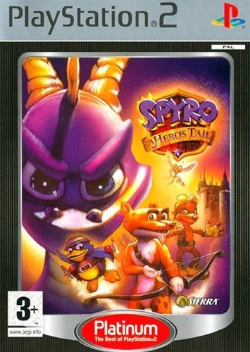 Spyro A Hero's Tail Platinum (zonder boekje), Gebruikt, 1 speler, Ophalen of Verzenden, Vanaf 3 jaar