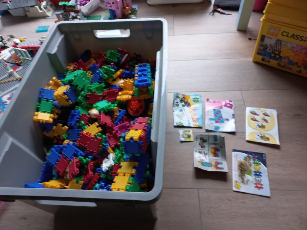 Clics heel veel., Ophalen
