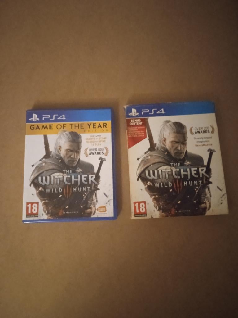 The Witcher 3 - Wild Hunt Game of the Year Edition PS4, Gebruikt, Vanaf 18 jaar, 1 speler, Ophalen
