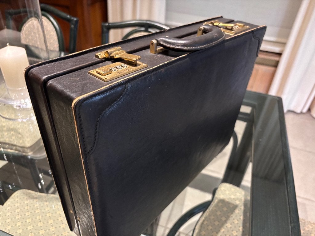 Pollini - aktentas, Ophalen, Gebruikt, 50 tot 60 cm, Slot