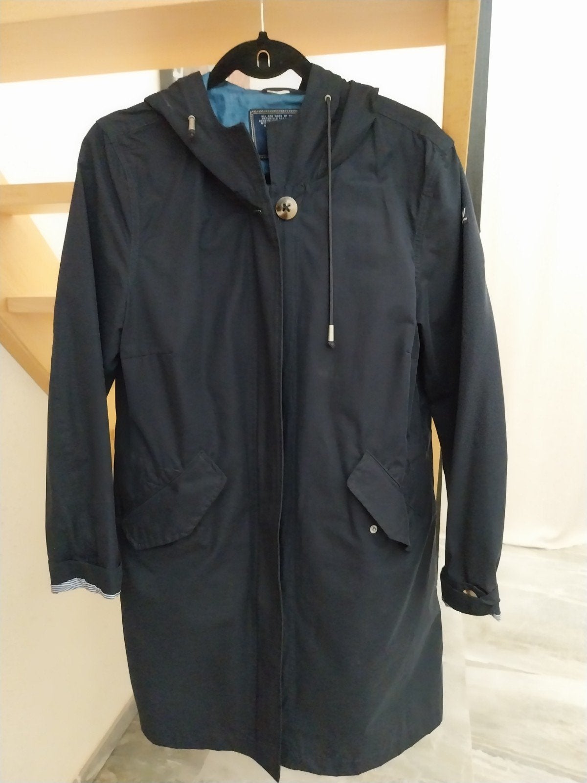 River Woods regenmantel maat L amper gedragen, Ophalen of Verzenden, Maat 42/44 (L)